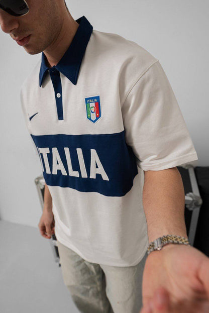 Italy Football T-Shirt - Stylish Tee for Italy National Team Fans Withinblack