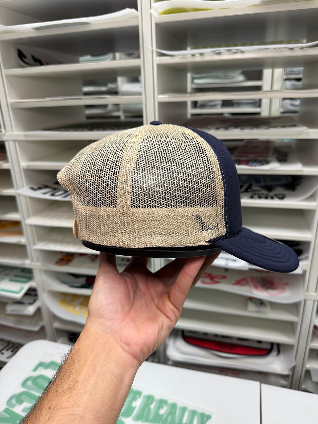 Its a Grower Not A Shower Trucker Hat Luckless Outfitters