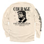 Courage Is Not The Absence of Fear Shield Republic