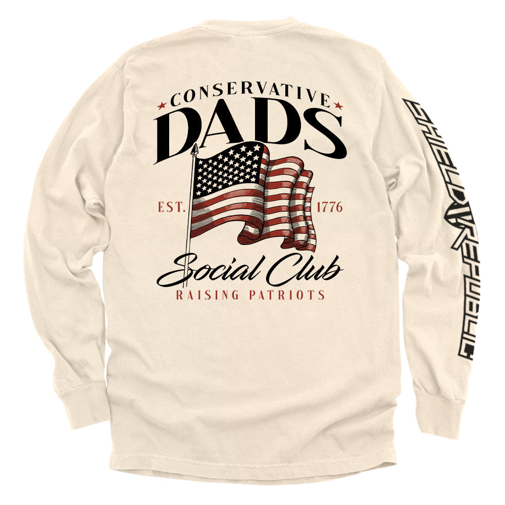 Conservative Dads Social Club Shield Republic