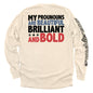 My Pronouns Are Beautiful Brilliant And Bold Shield Republic