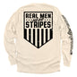 Real Men Wear Stripes (Back Print) Shield Republic