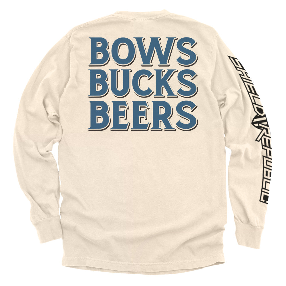 Bows Bucks Beers Shield Republic