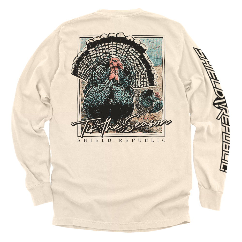 Tis the Season Turkey Shield Republic