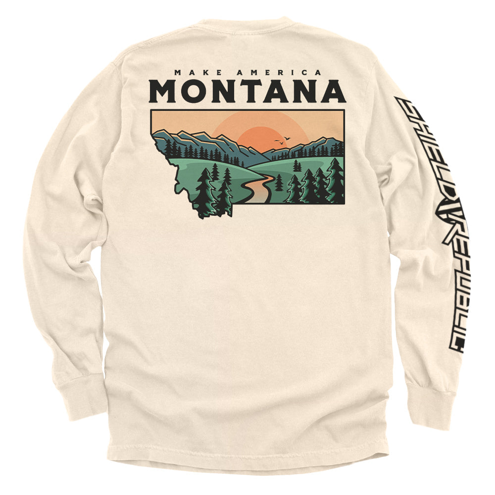Make America Montana Shield Republic
