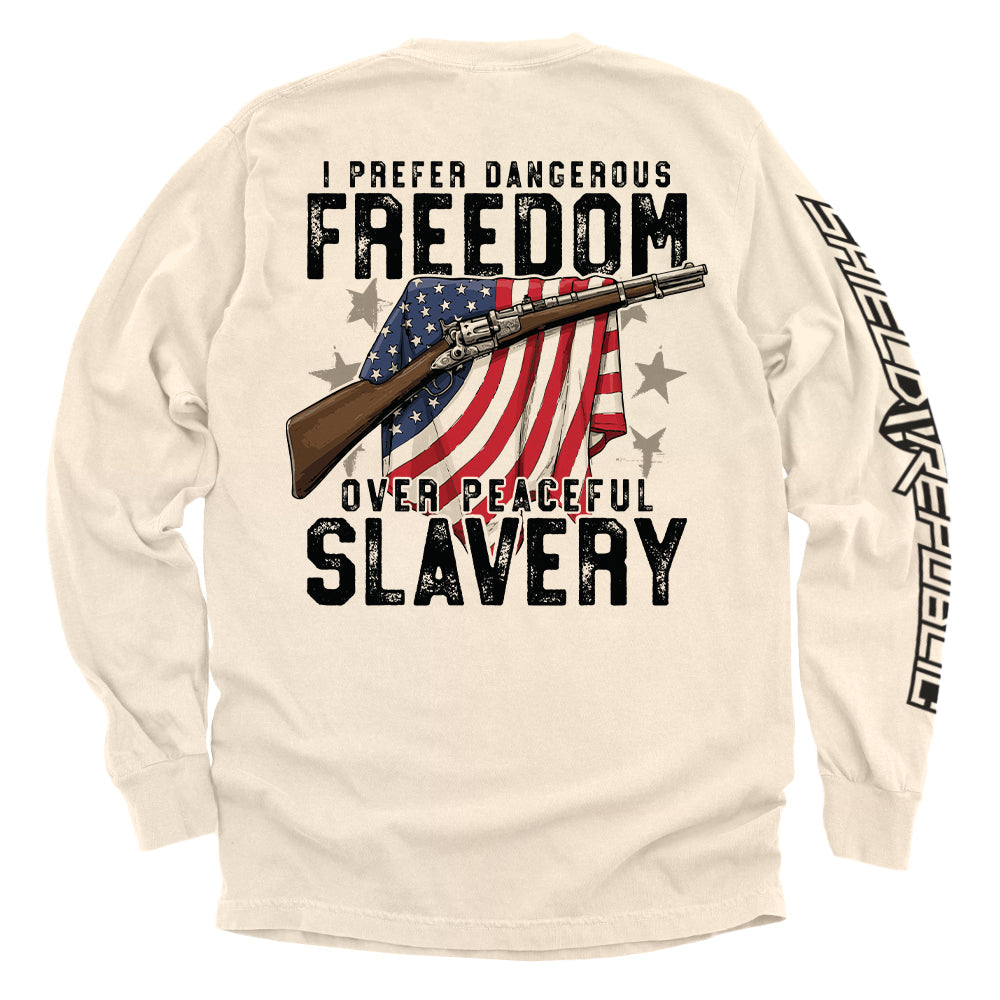 Dangerous Freedom Over Peaceful Slavery Shield Republic