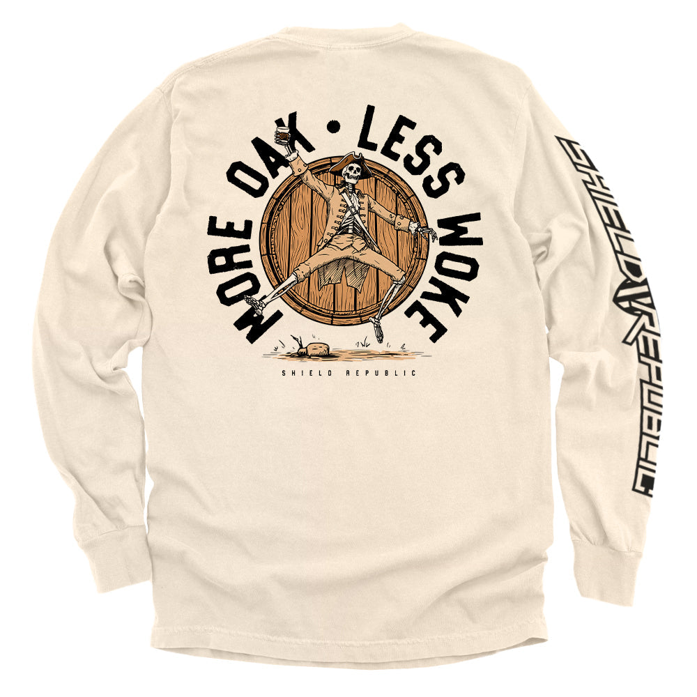 More Oak Less Woke Shield Republic