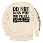 Do Not Mess With Old People Shield Republic