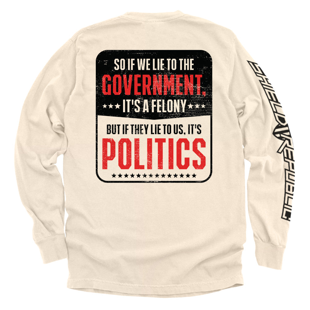 If We Lie To The Government Shield Republic