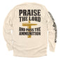 Praise The Lord And Pass The Ammunition Shield Republic