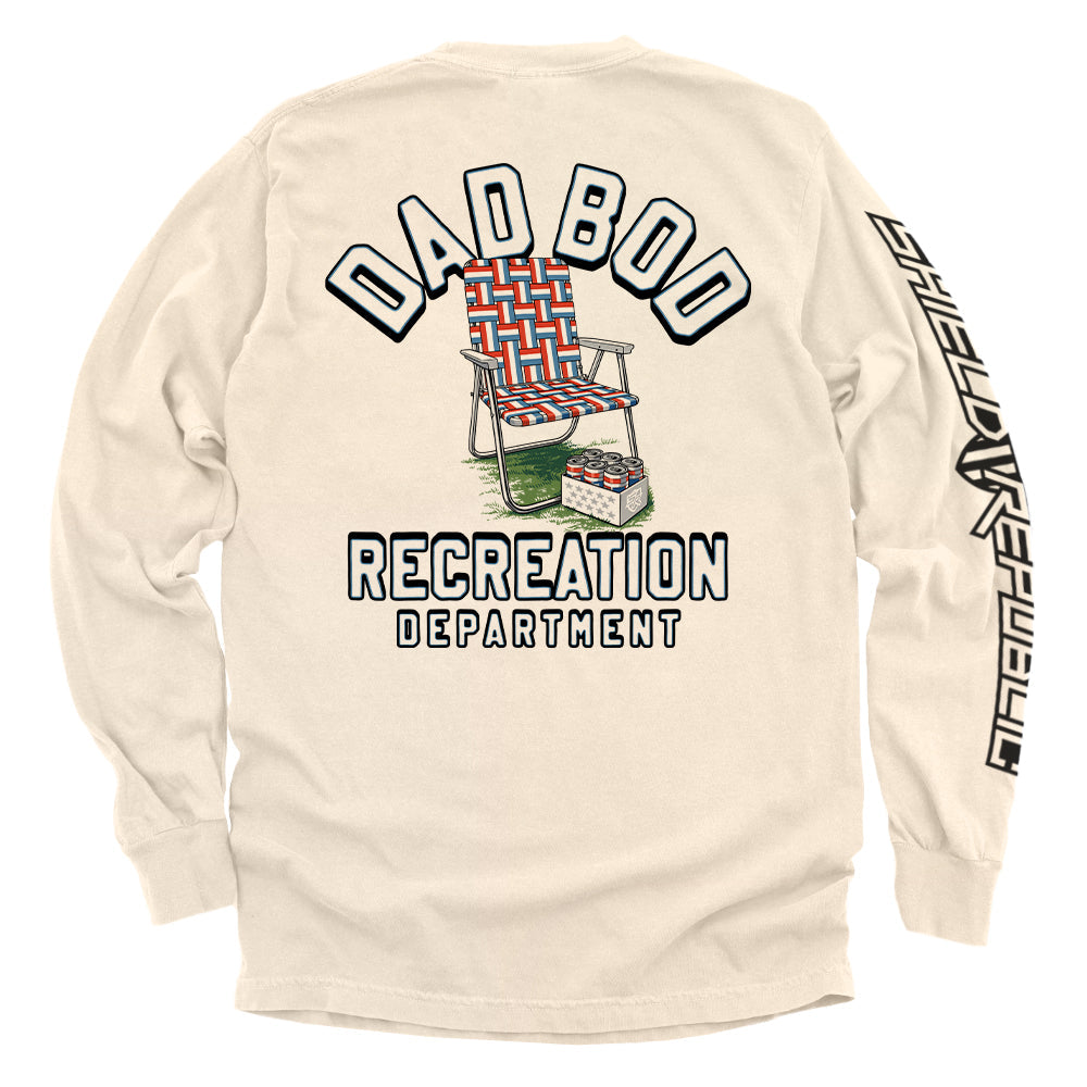 Dad Bod Recreation Department Shield Republic