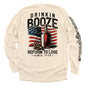 Drinkin' Booze Refusin' To Lose Shield Republic