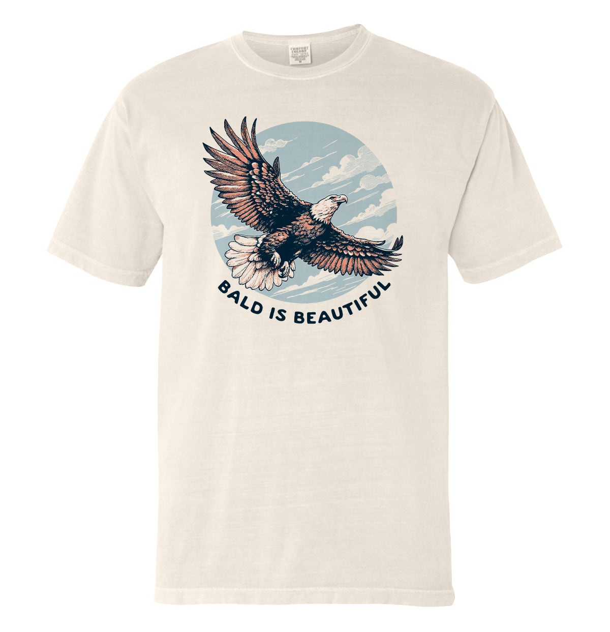 Bald Is Beautiful (Front) Shield Republic