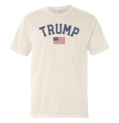 Trump American Flag 2024 (Front) Shield Republic