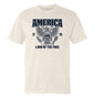 America Land Of The Free Shield Republic