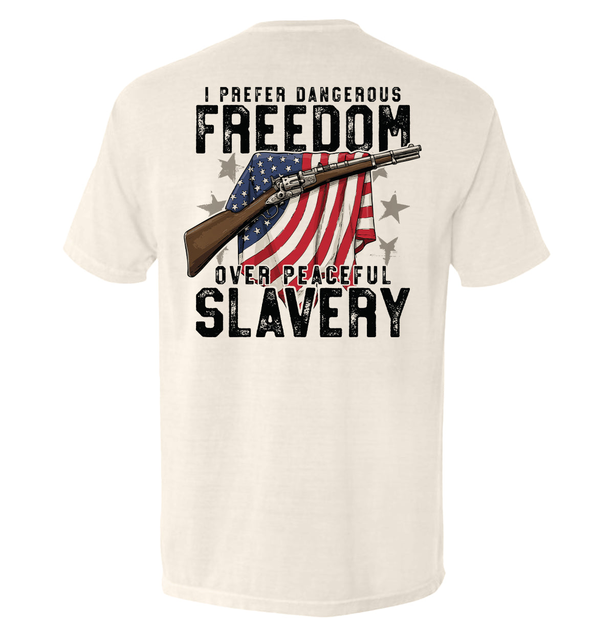 Dangerous Freedom Over Peaceful Slavery Shield Republic