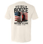 Drinkin' Booze Refusin' To Lose Shield Republic