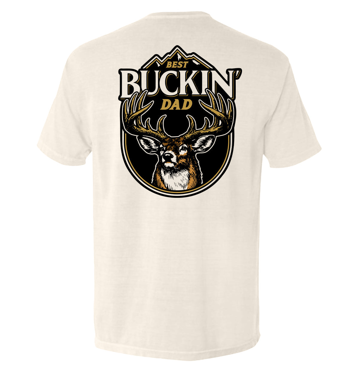 Best Buckin' Dad Deer Shield Republic