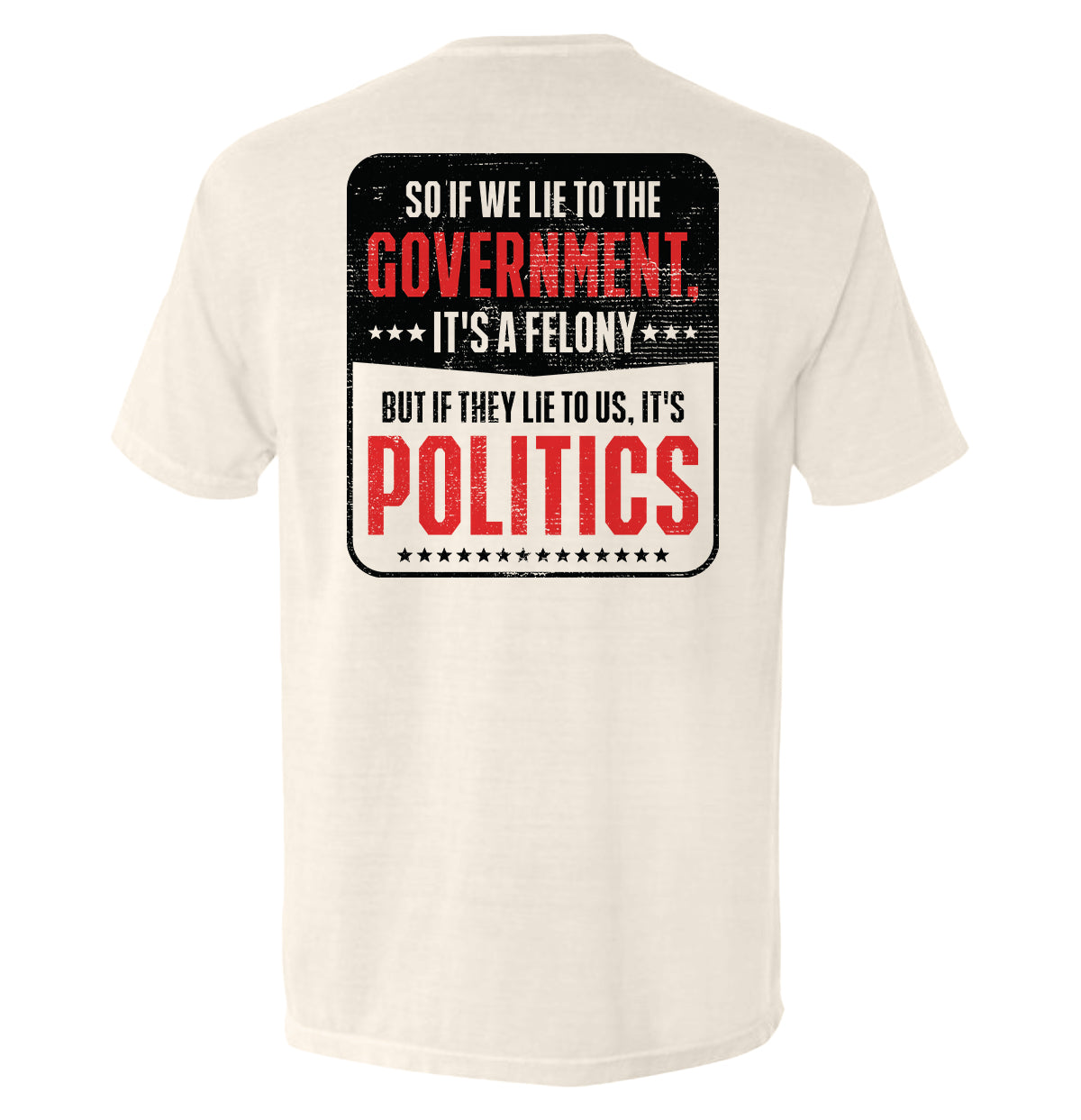 If We Lie To The Government Shield Republic