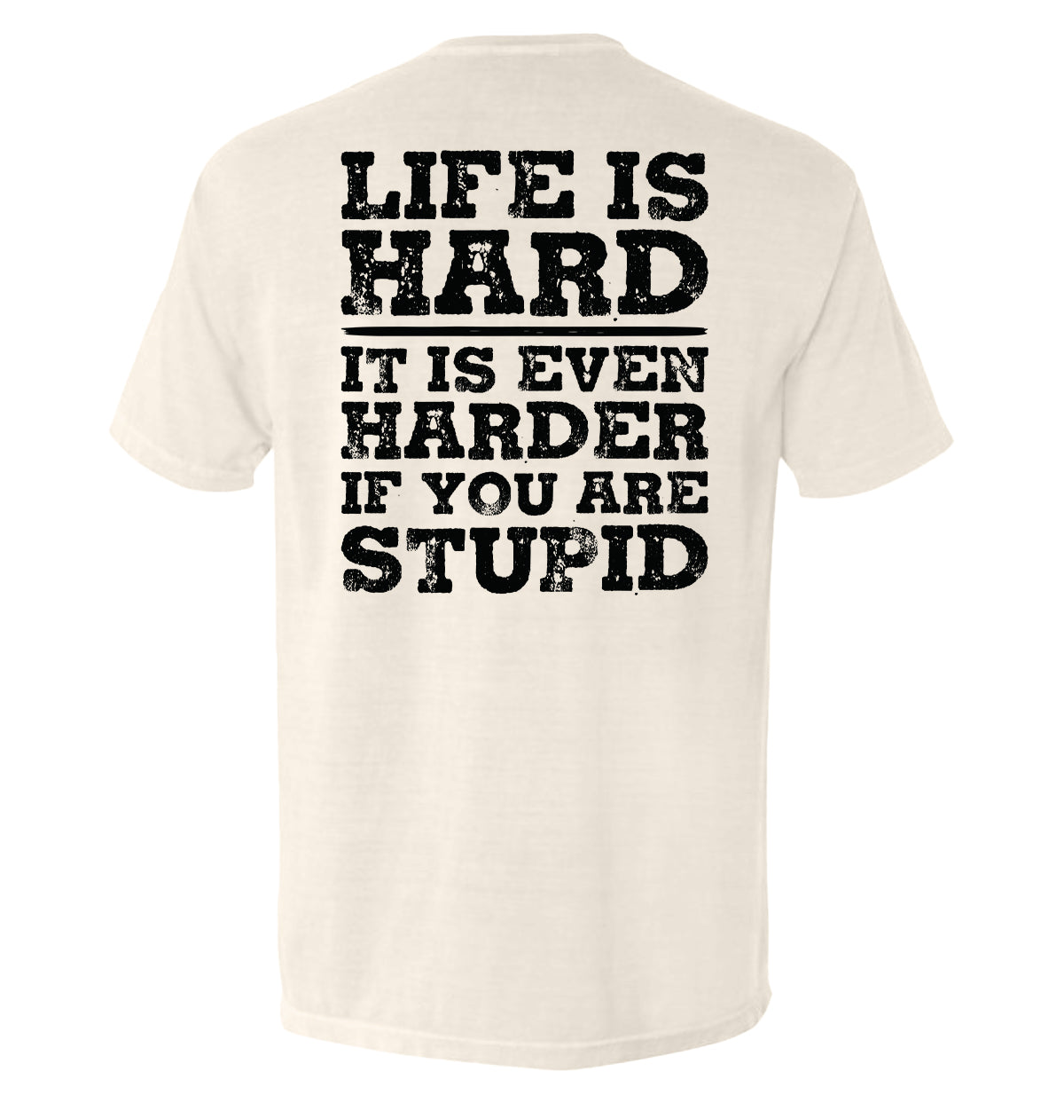 Life Is Hard Shield Republic