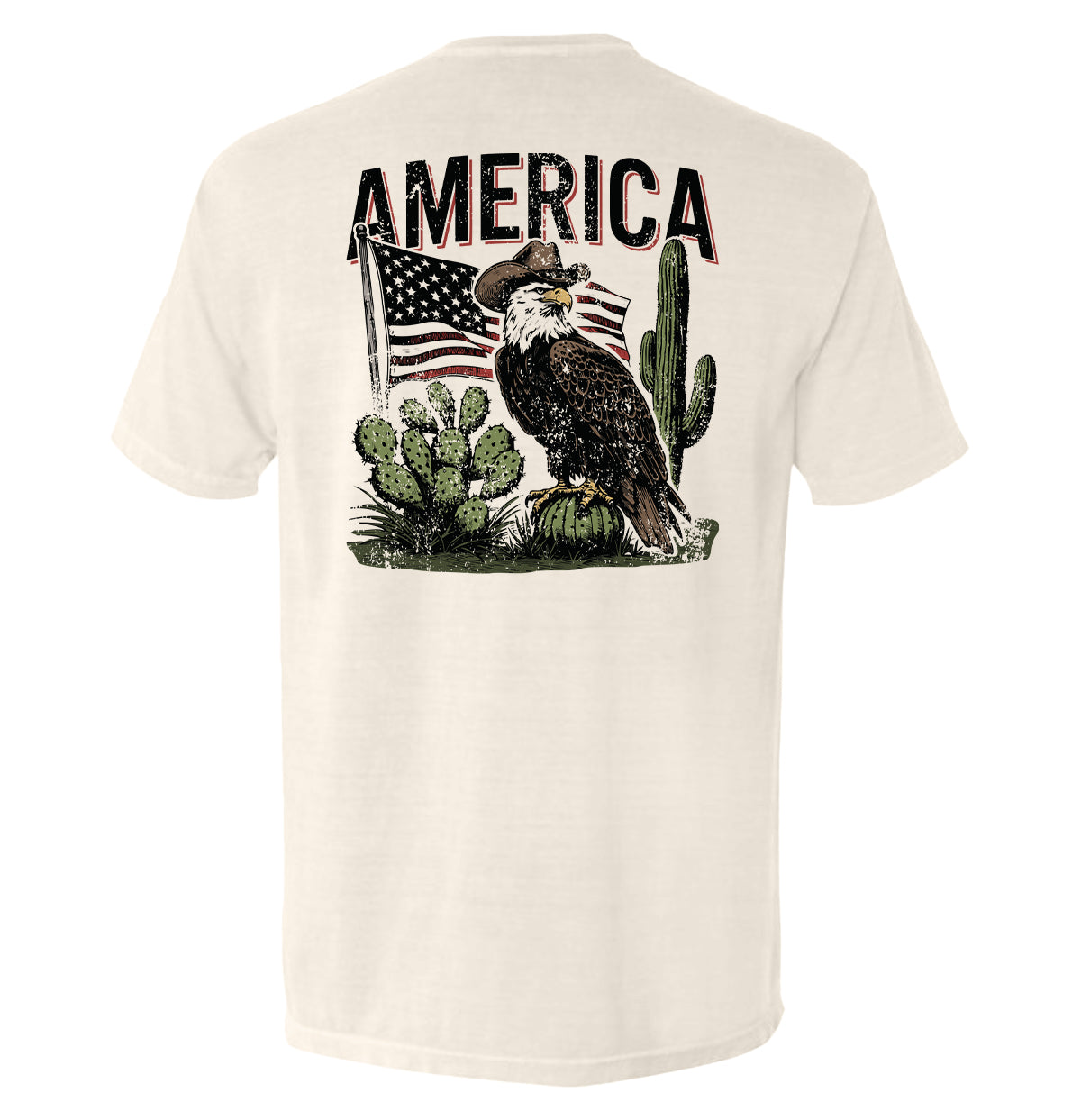 America Eagle Western Shield Republic