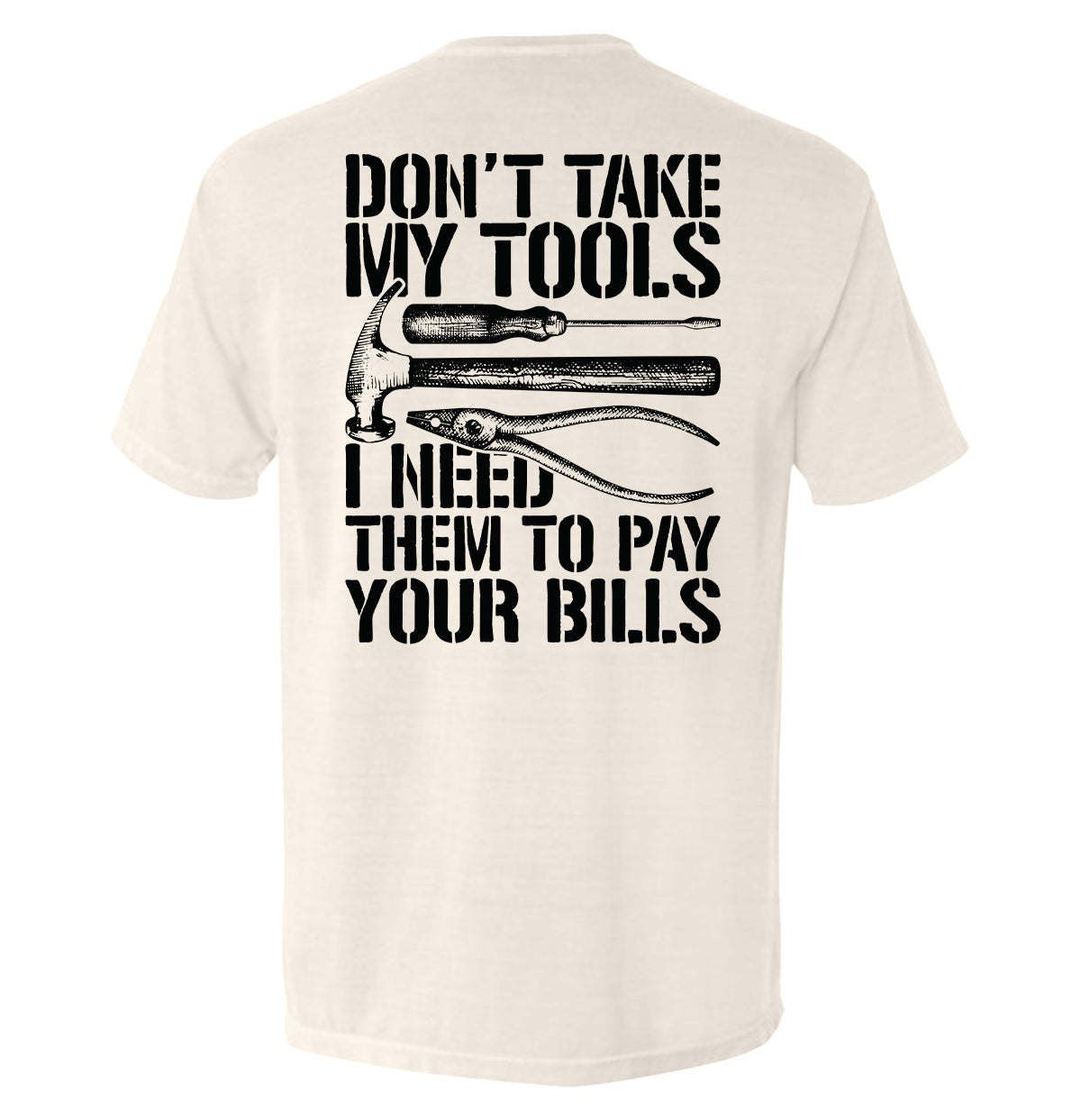 Don't Take My Tools Shield Republic