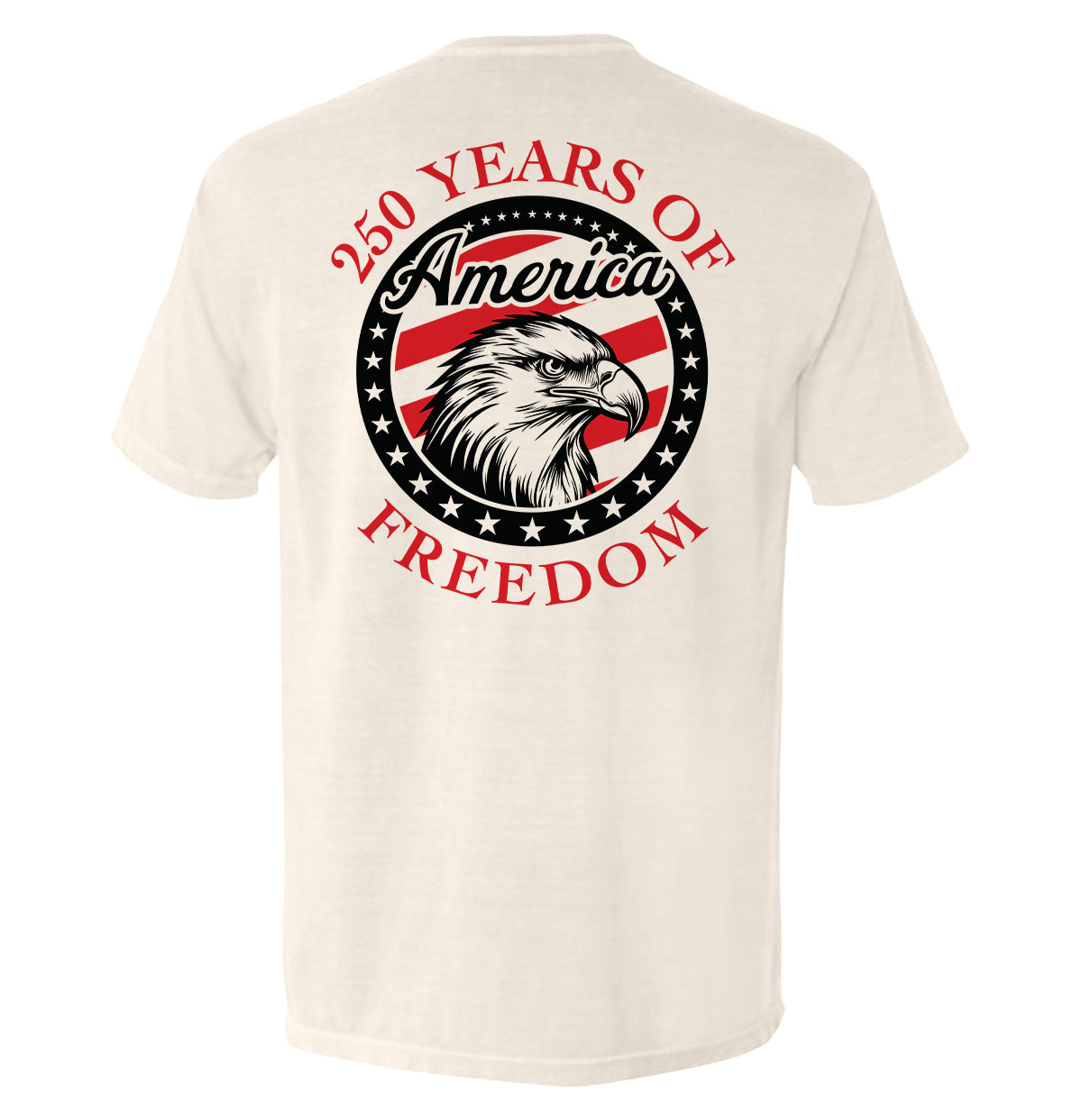 250 Years Of Freedom Eagle Circle Shield Republic