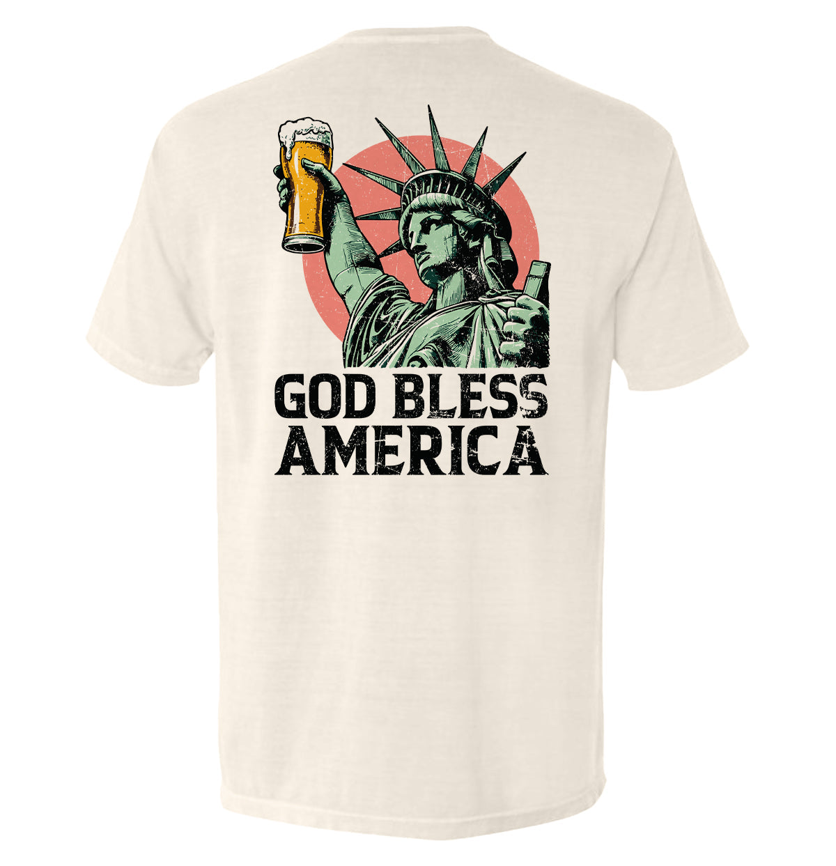 God Bless America Shield Republic