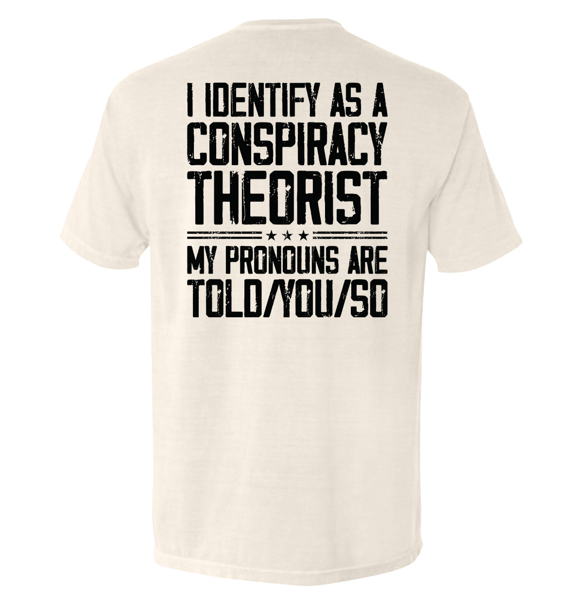 I Identify As A Conspiracy Theorist Shield Republic