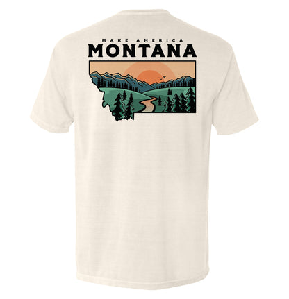 Make America Montana Shield Republic