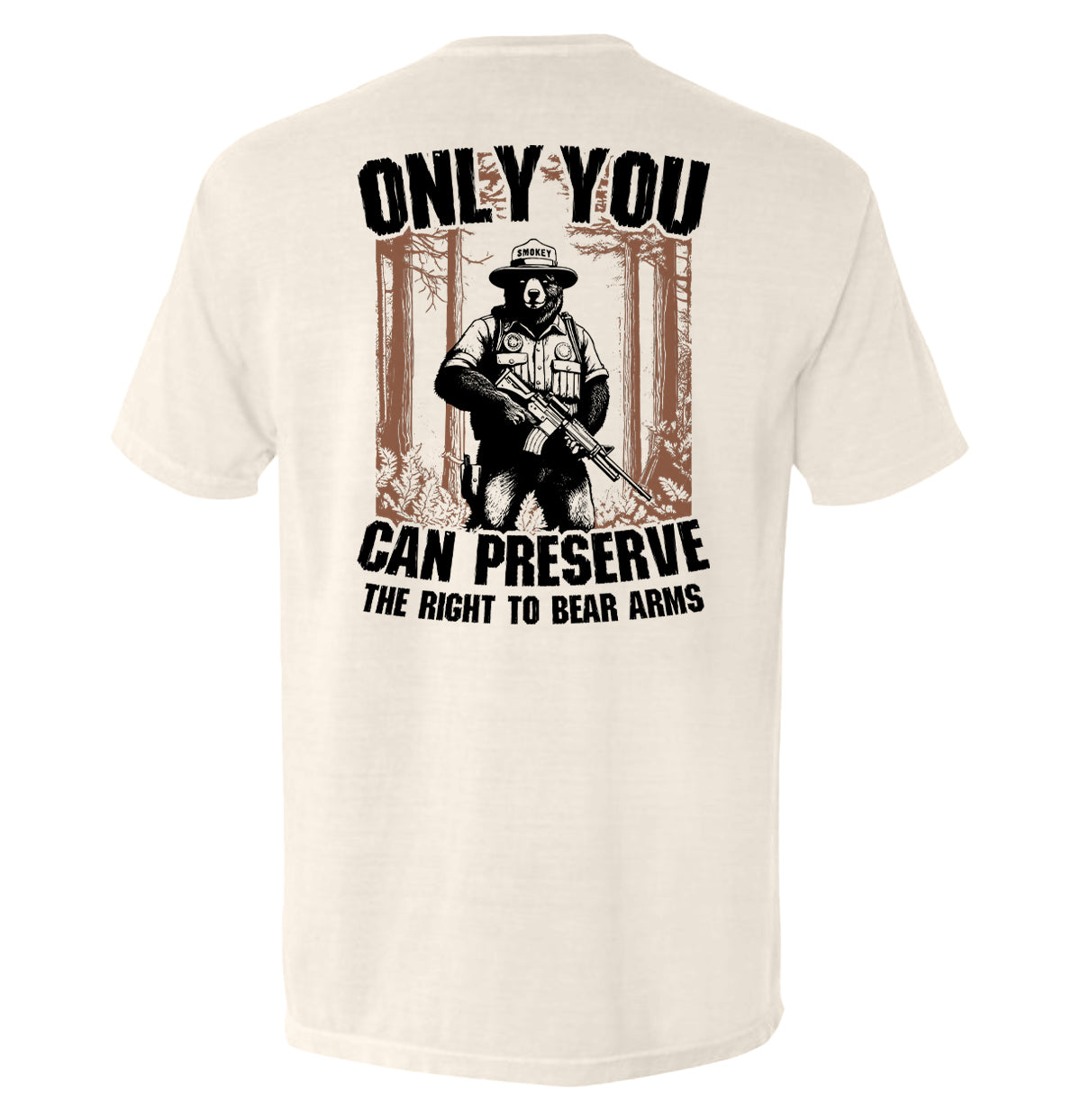 Only You can Preserve the the Right to Bear Arms Shield Republic