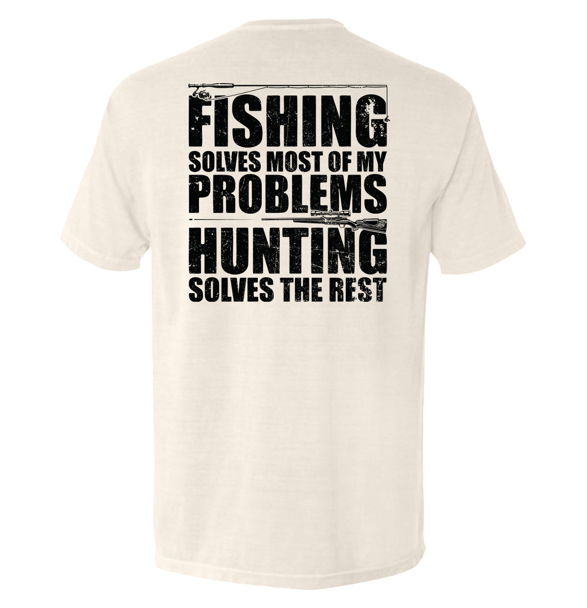 Fishing Solves Most Of My Problems Shield Republic