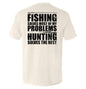 Fishing Solves Most Of My Problems Shield Republic