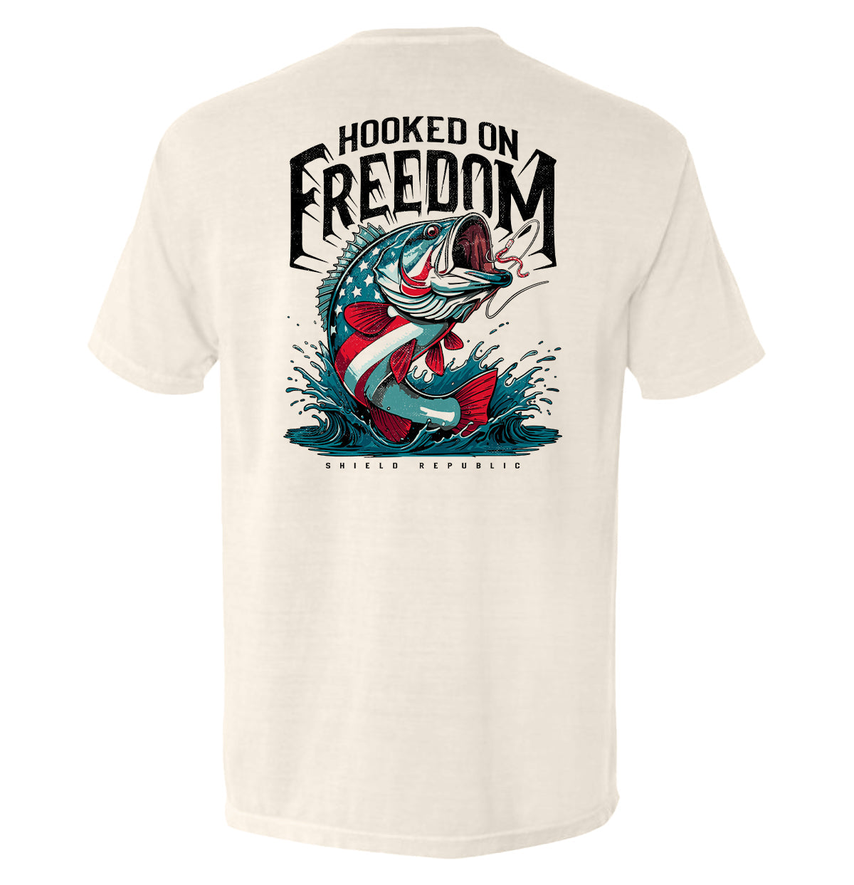 Hooked on Freedom Shield Republic