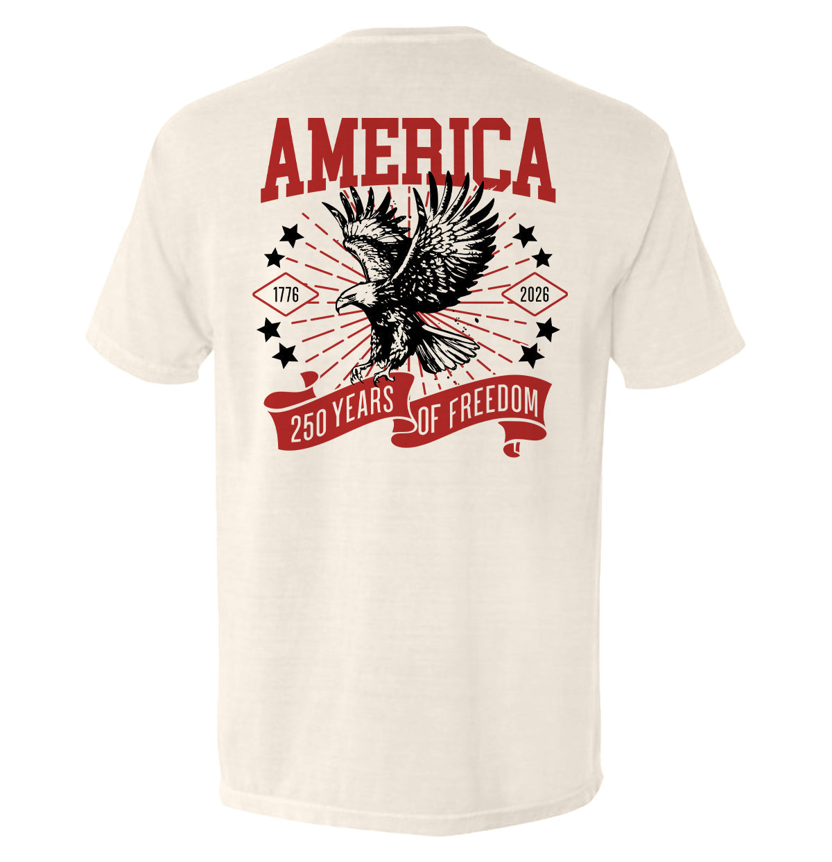 America 250 Years of Freedom Shield Republic
