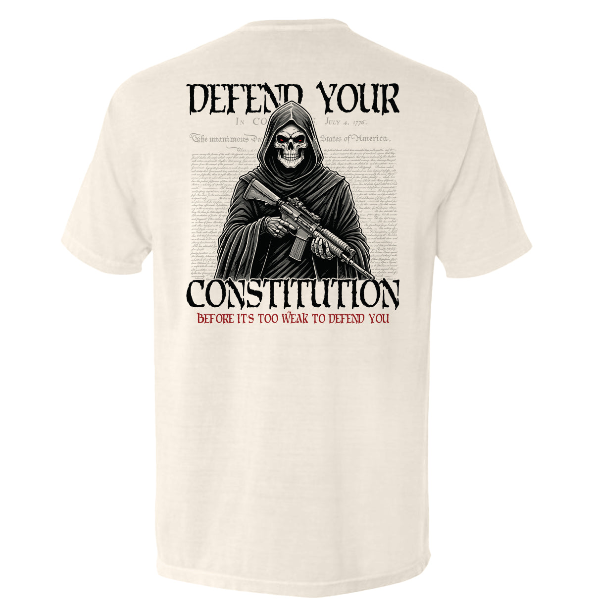 Defend Your Constitution Reaper Shield Republic