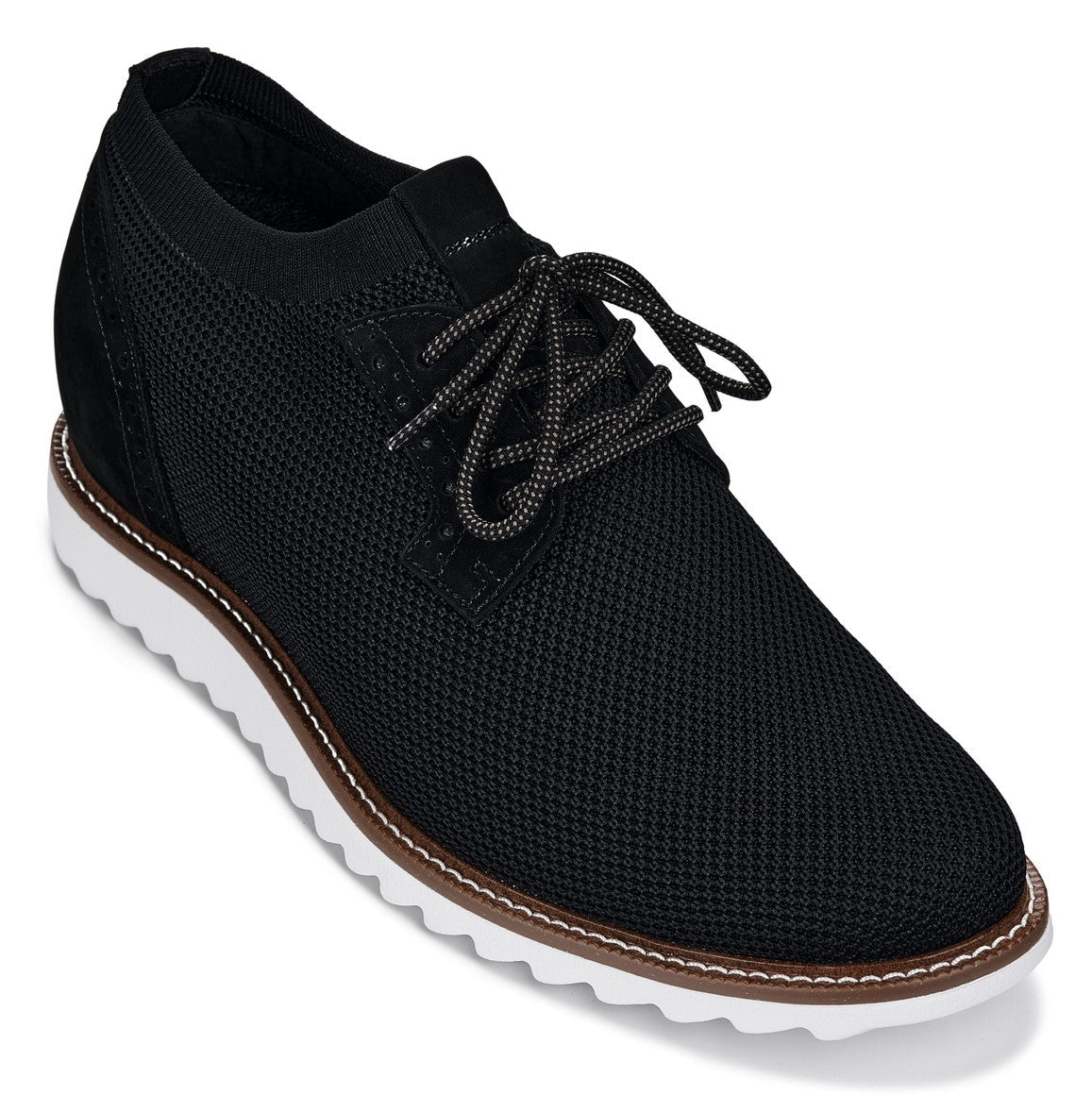 CALTO - J1502 - 3.2 Inches Taller (Noir) Tallmenshoes.com