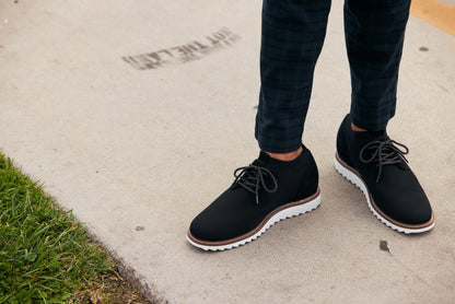 CALTO - J1502 - 3.2 Inches Taller (Noir) Tallmenshoes.com