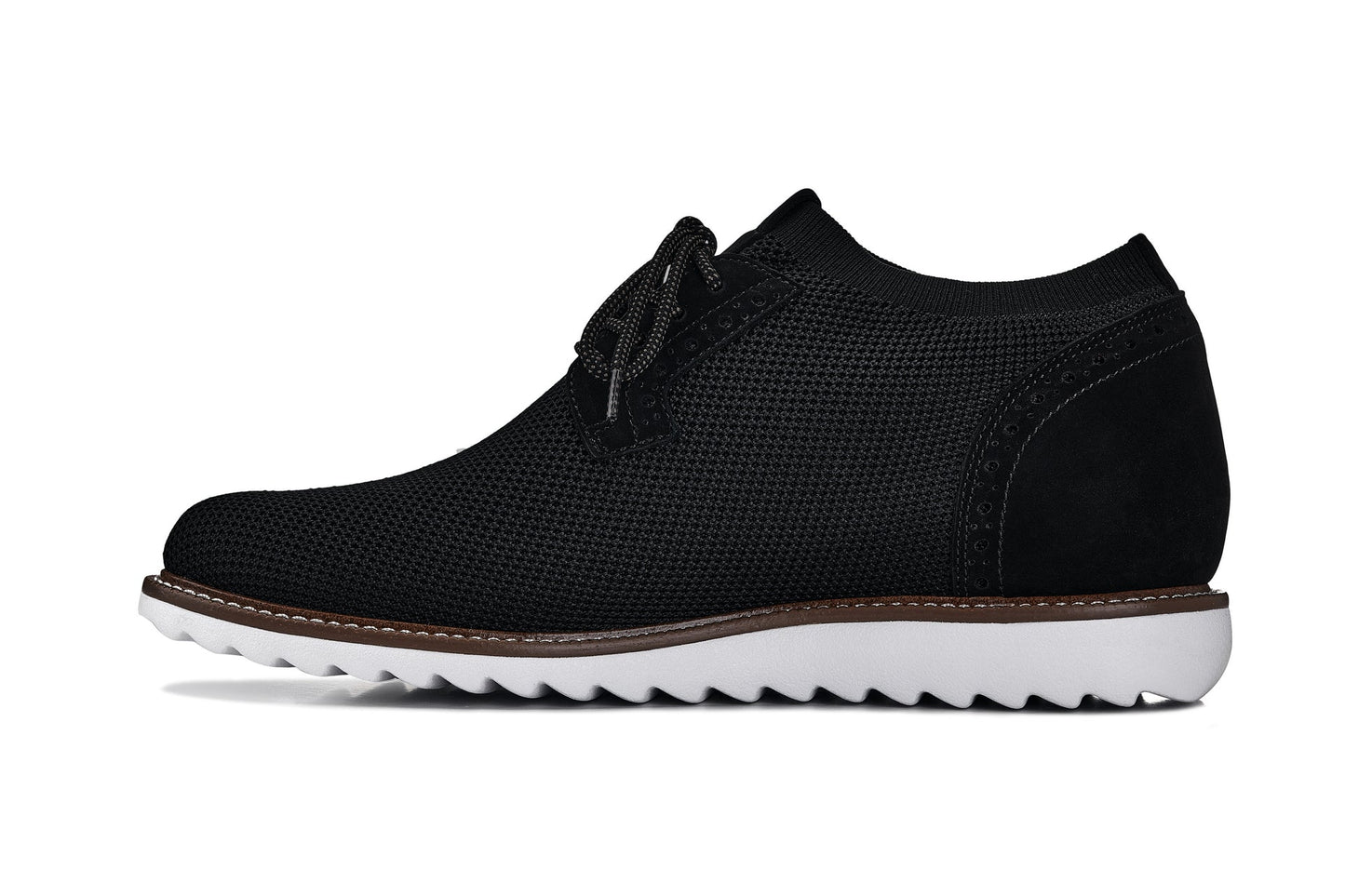 CALTO - J1502 - 3.2 Inches Taller (Noir) Tallmenshoes.com