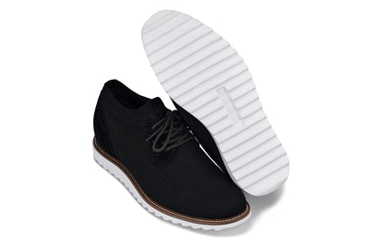 CALTO - J1502 - 3.2 Inches Taller (Noir) Tallmenshoes.com