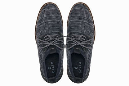 CALTO - J1503 - 3.2 Inches Taller (Grey) Tallmenshoes.com