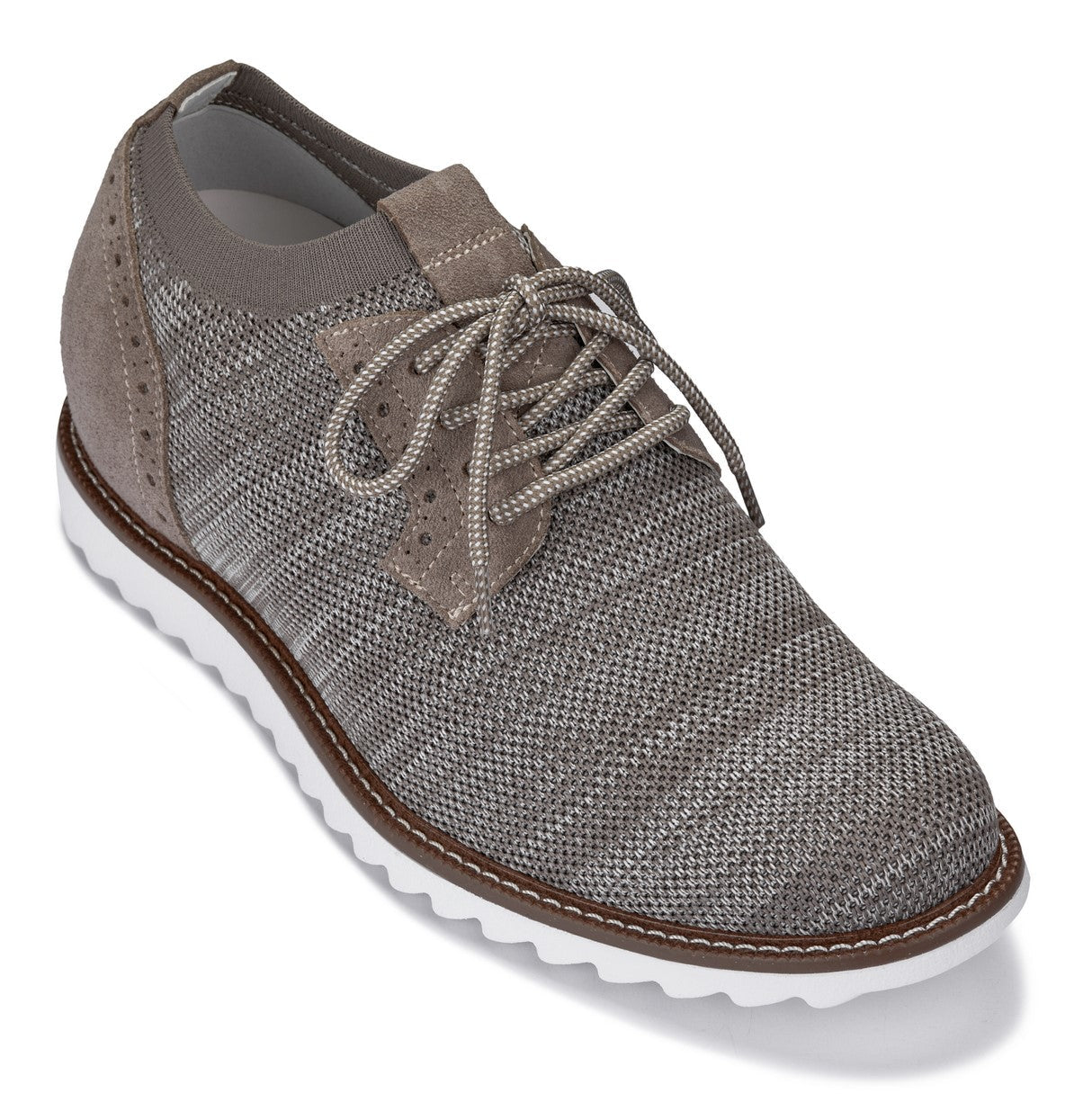 CALTO - J1506 - 3.2 Inches Taller (Camel Brown) Tallmenshoes.com