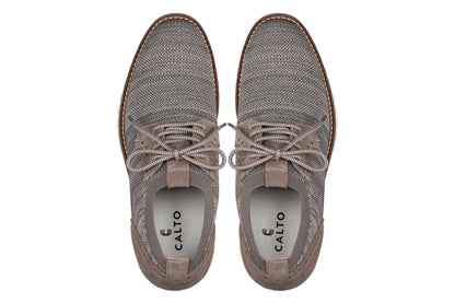 CALTO - J1506 - 3.2 Inches Taller (Camel Brown) Tallmenshoes.com