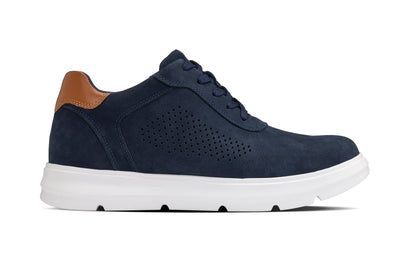 CALTO - J1582  - 2.6 Inches Taller (Navy) - Lightweight Casual Walkers Tallmenshoes.com
