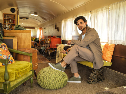 CALTO - J1854 - 2.6 Inches Taller (Olive) Tallmenshoes.com