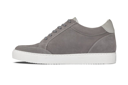 CALTO - J1855 - 2.6 Inches Taller (Grey) Tallmenshoes.com