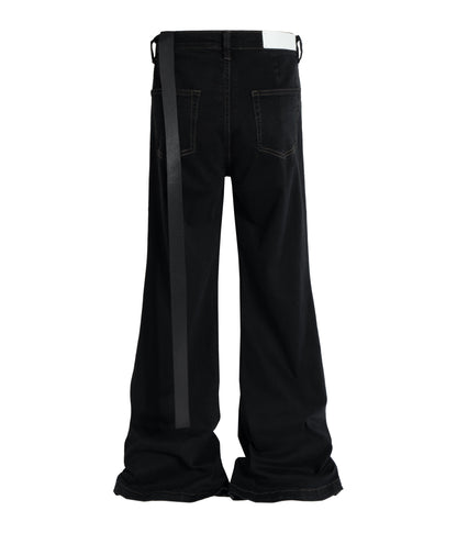 NOIR WIDEBOY FLARE DENIM