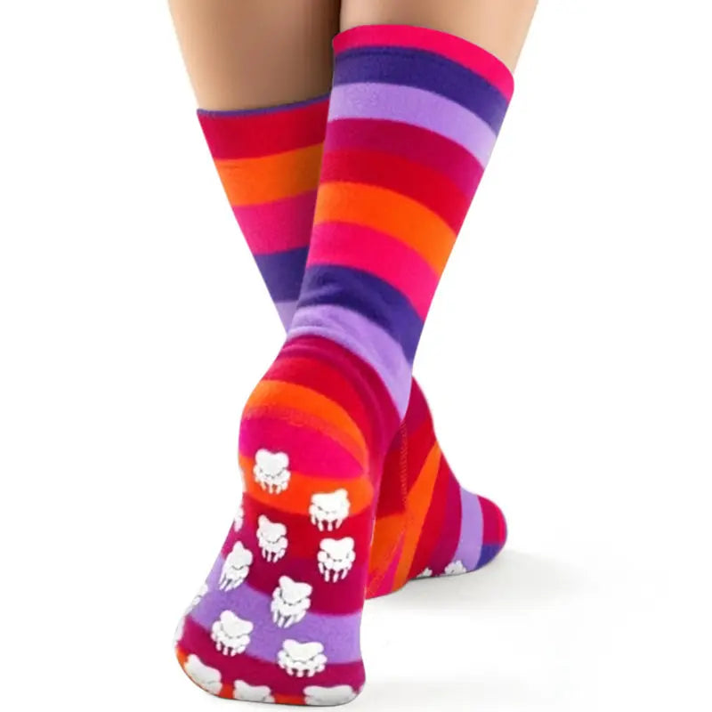 Kids' Nonskid Fleece Socks - Jelly Bean Polar Feet® LLC