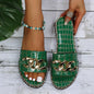 Plus Size Women's Fashion Flat Sandals