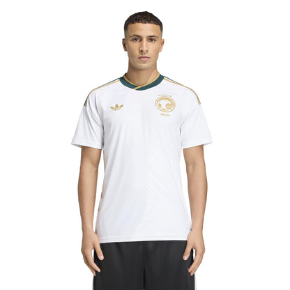 Adidas Mens Saudi Arabia 26 Away Jersey - White Denim Exchange